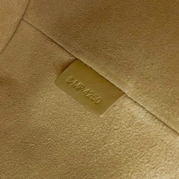 Contrefaçon Celine Bucket 16 Sac en jaune en cuir de veau souple – Image 13