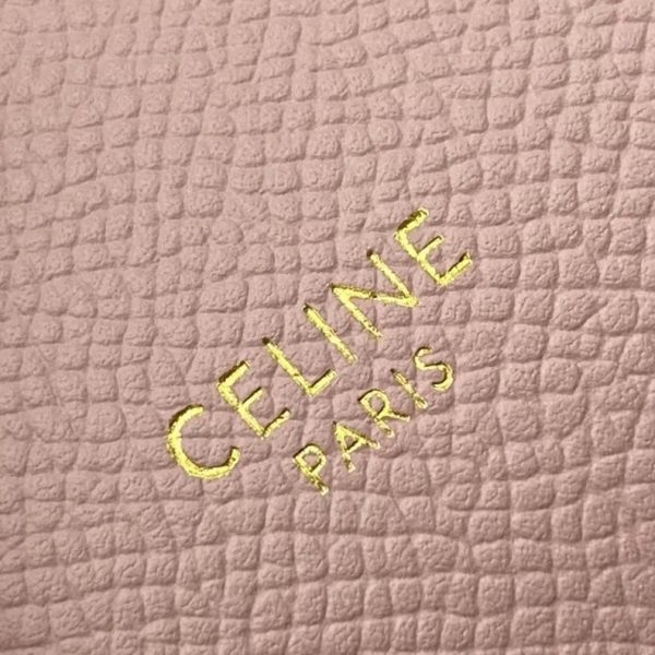Imitation Celine Micro Belt Sac en rose vintage – Image 3