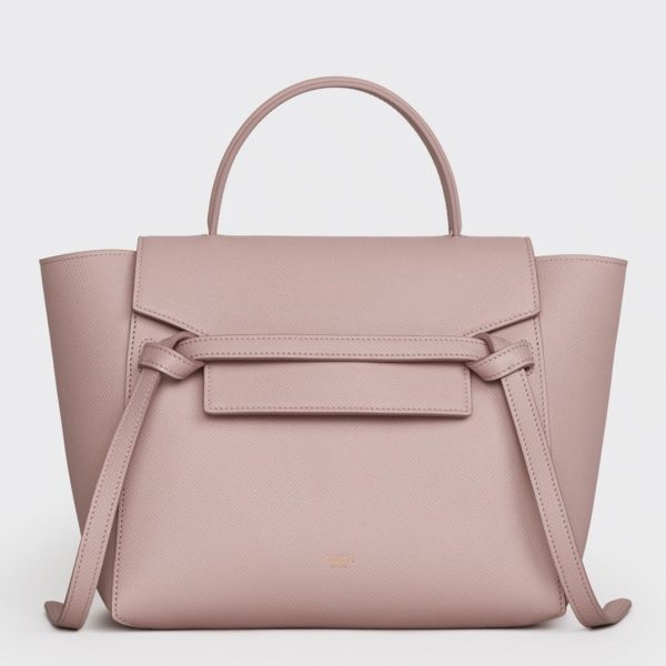 Imitation Celine Micro Belt Sac en rose vintage