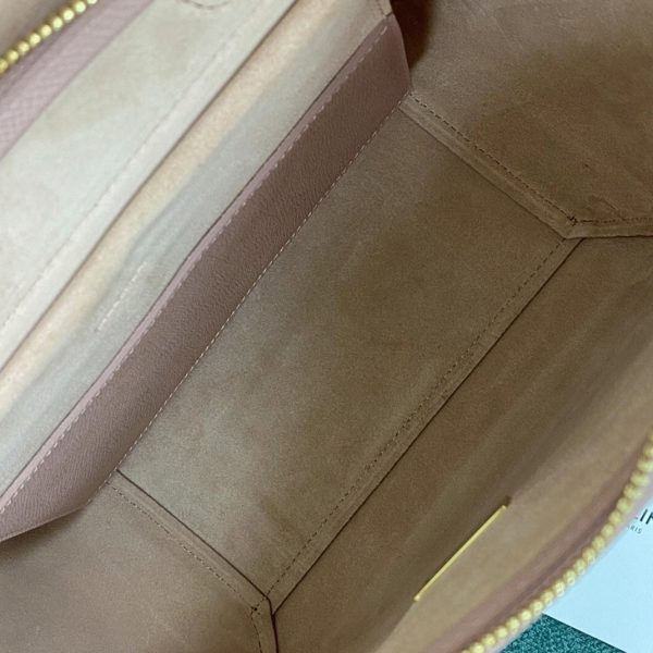 Imitation Celine Micro Belt Sac en rose vintage – Image 2