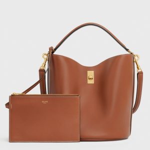 Faux Celine Bucket 16 Sac en marron