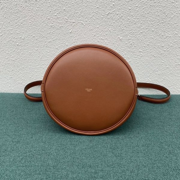 Faux Celine Bucket 16 Sac en marron – Image 2