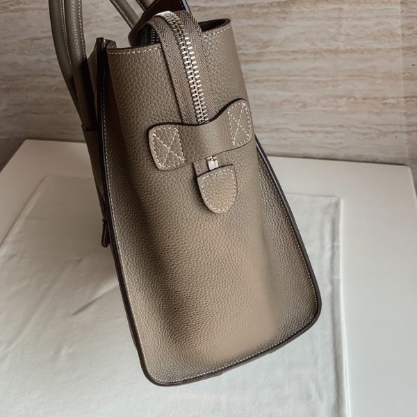 Contrefaçon Celine Mini Luggage Fourre-tout Sac en souris – Image 6