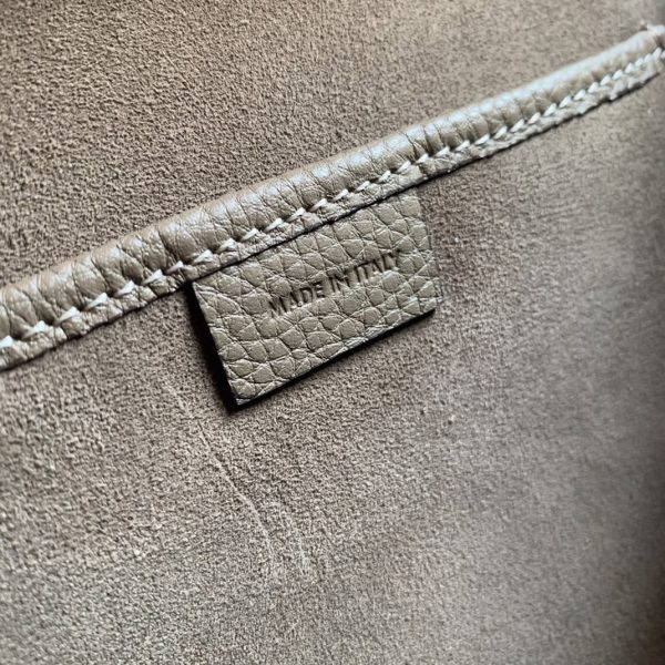 Faux Celine Nano Luggage Fourre-tout Sac en souris – Image 4