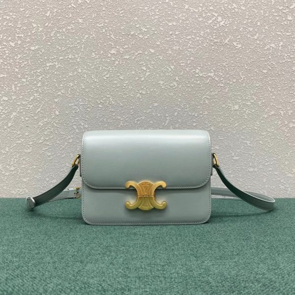 Faux Celine Triomphe Adolescent Sac en minéral – Image 2