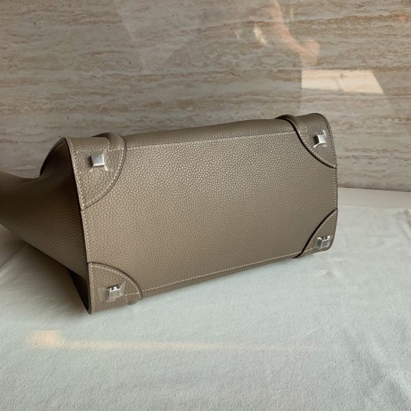 Contrefaçon Celine Mini Luggage Fourre-tout Sac en souris – Image 3