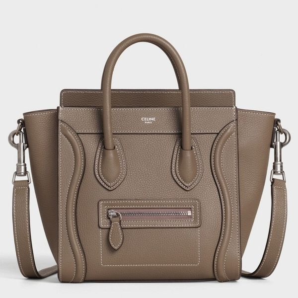 Faux Celine Nano Luggage Fourre-tout Sac en souris