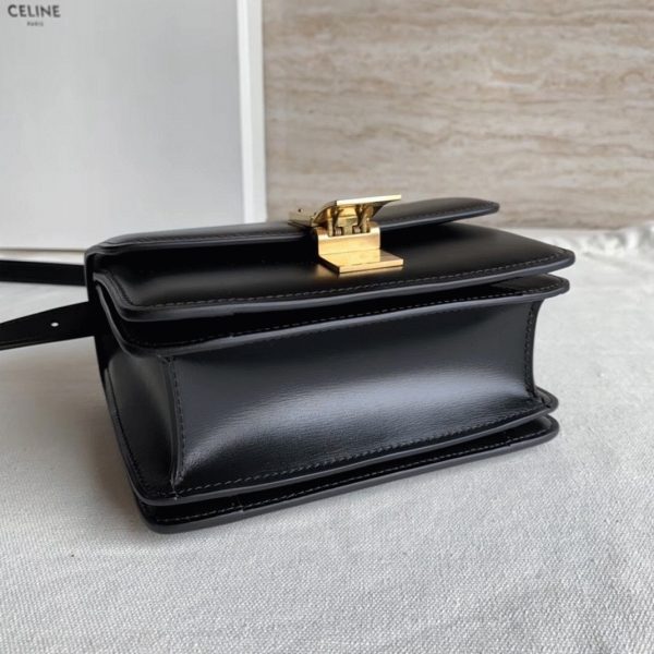 Imitation Celine Classic Box Petit Sac en noir – Image 8