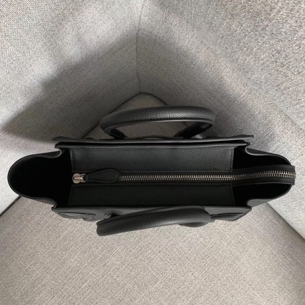 Réplique Celine Micro Luggage Fourre-tout Sac en noir – Image 5