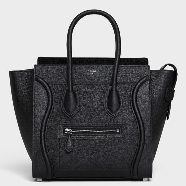 Réplique Celine Micro Luggage Fourre-tout Sac en noir