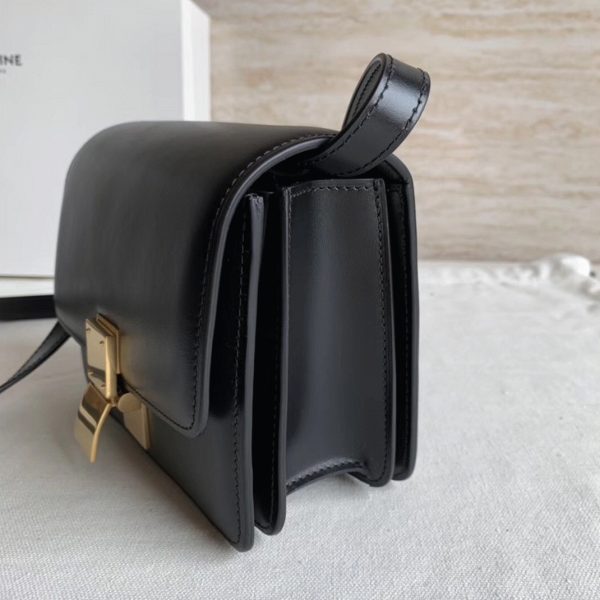 Imitation Celine Classic Box Petit Sac en noir – Image 5