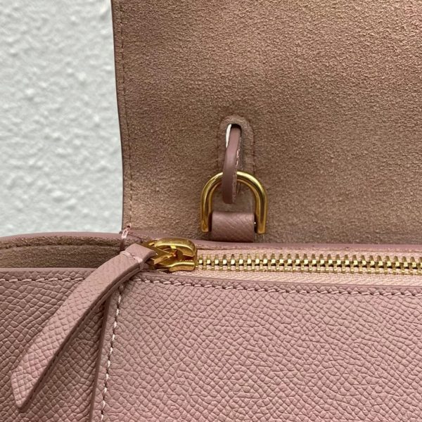 Faux Celine Belt Nano Sac en rose vintage – Image 10