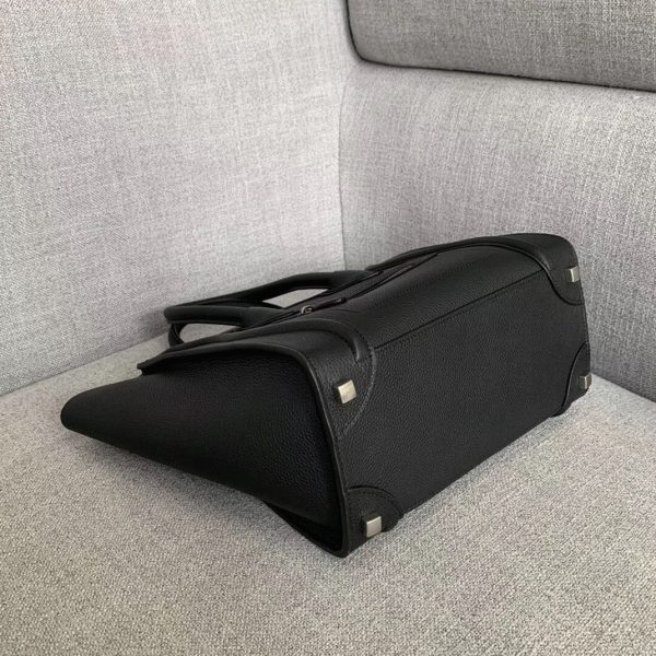 Réplique Celine Micro Luggage Fourre-tout Sac en noir – Image 2