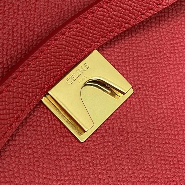 Réplique Celine Micro Belt Sac en rouge – Image 5