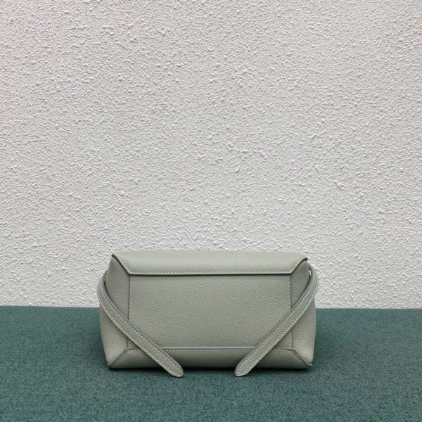Imitation Celine Belt Nano Sac en vert d'eau – Image 9