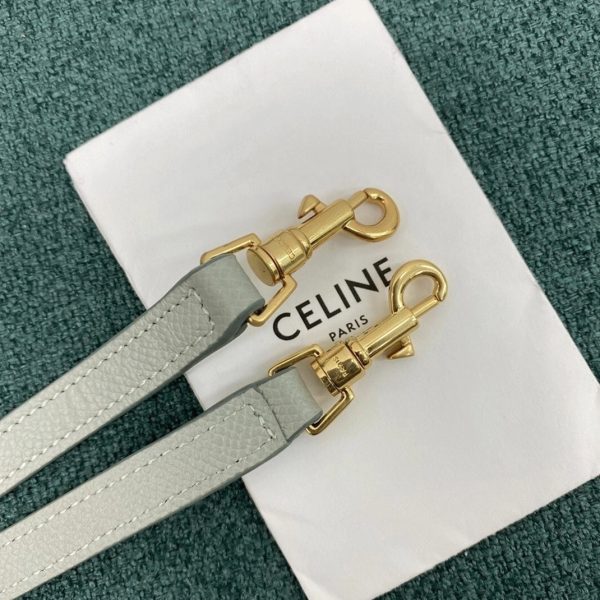 Imitation Celine Belt Nano Sac en vert d'eau – Image 8