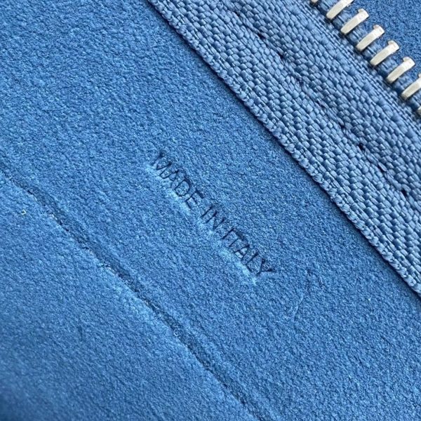 Réplique Celine Belt Nano Sac en bleu ardoise – Image 8