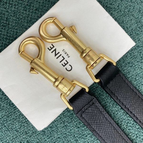 Faux Celine Micro Belt Sac en noir – Image 8