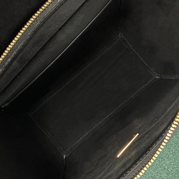 Faux Celine Micro Belt Sac en noir – Image 2