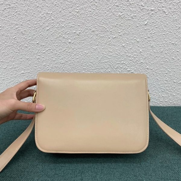 Imitation Celine Triomphe Moyen Sac en nude – Image 14