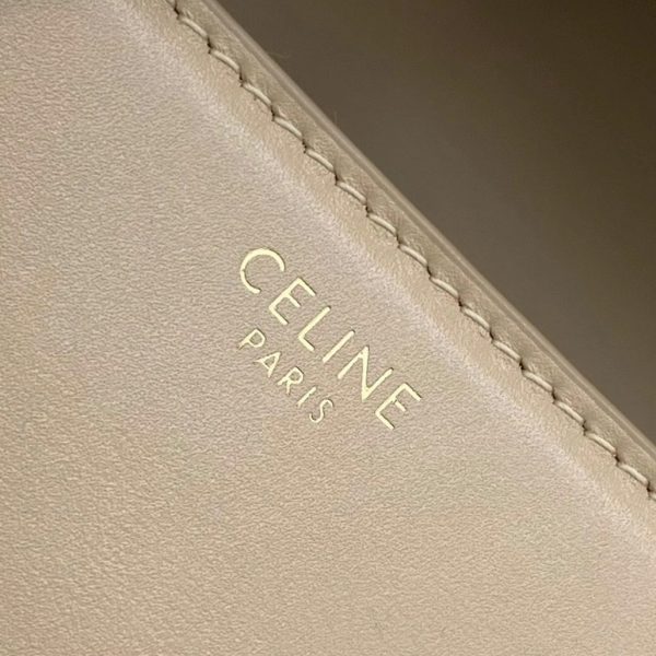 Imitation Celine Triomphe Moyen Sac en nude – Image 7