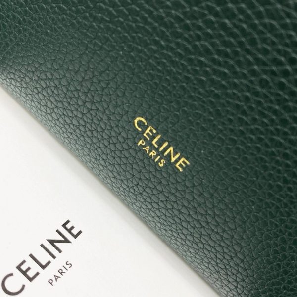 Réplique Celine Sangle Petit Bucket Sac en amazone cuir de veau – Image 9