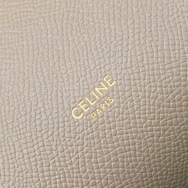 Faux Celine Micro Belt Sac en taupe clair – Image 9