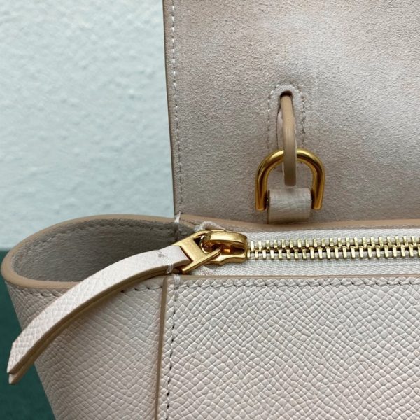 Faux Celine Belt Nano Sac en rose pâle – Image 9