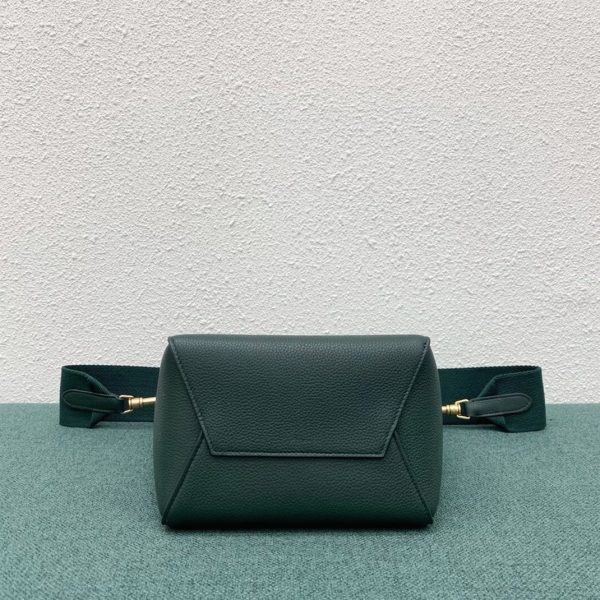 Réplique Celine Sangle Petit Bucket Sac en amazone cuir de veau – Image 3