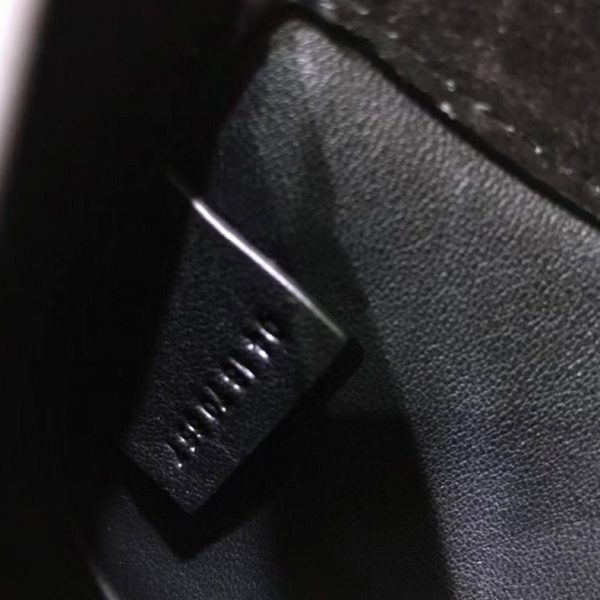 Contrefaçon Chloe Petit Sac Tess à bandoulière en cuir de veau noir – Image 5