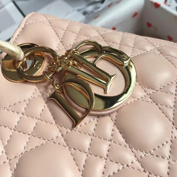 Réplique Sac Lady Dior Medium en poudre – Image 8