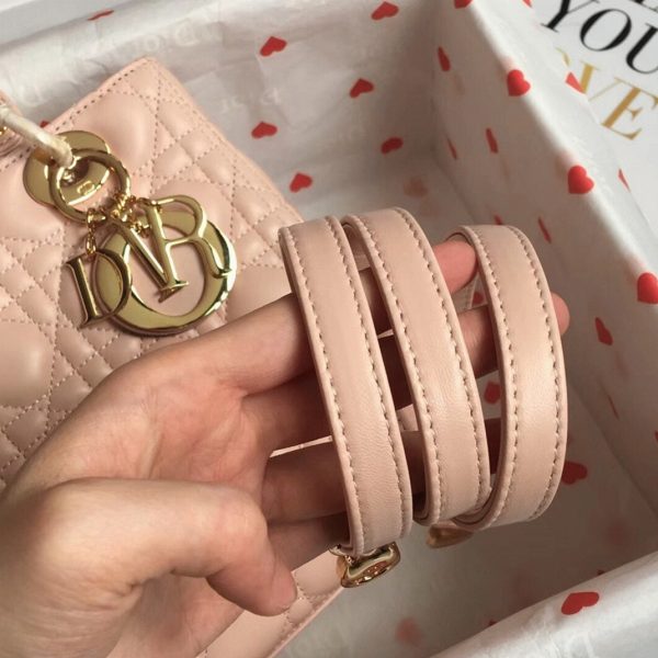Réplique Sac Lady Dior Medium en poudre – Image 2
