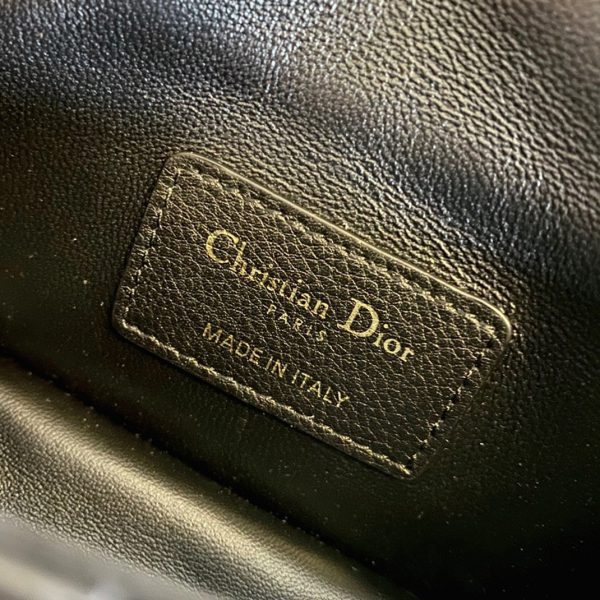 Contrefaçon Micro Sac Dior Caro en noir – Image 6