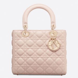 Réplique Sac Lady Dior Medium en poudre