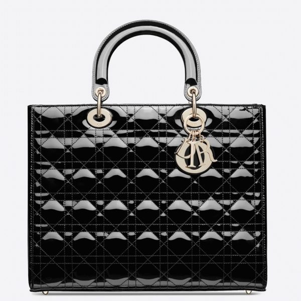 Réplique Sac Lady Dior Large en noir