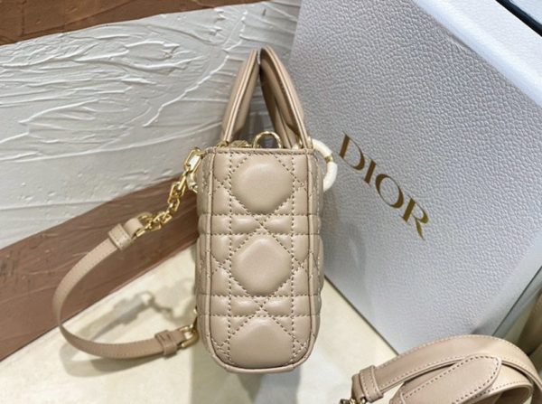 Réplique Petit Sac Lady D-Joy en noisette – Image 10
