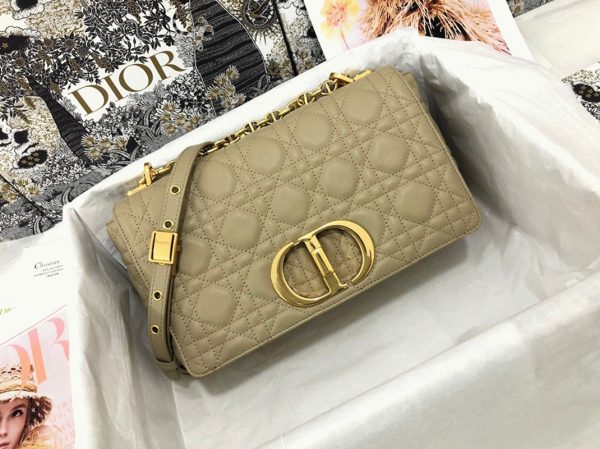 Imitation Sac Dior Caro Medium en beige