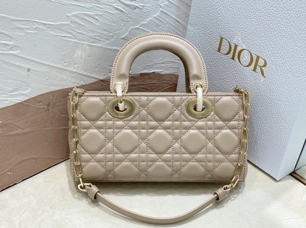 Réplique Petit Sac Lady D-Joy en noisette – Image 8