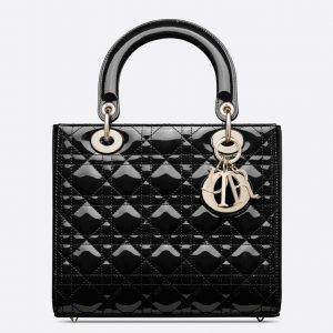 Contrefaçon Sac Lady Dior Medium en noir