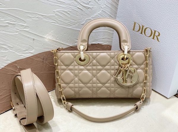 Réplique Petit Sac Lady D-Joy en noisette – Image 7