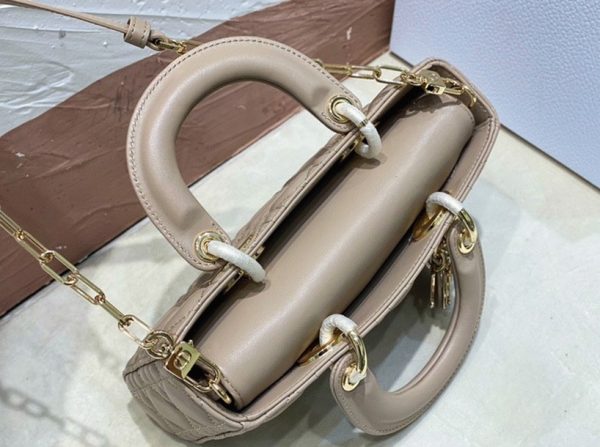Réplique Petit Sac Lady D-Joy en noisette – Image 6