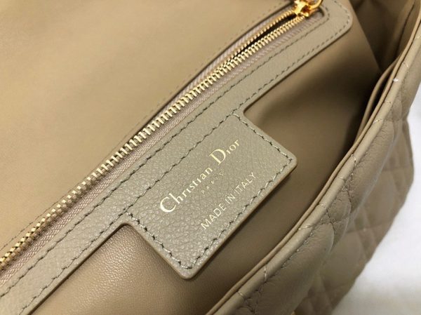Imitation Sac Dior Caro Medium en beige – Image 2