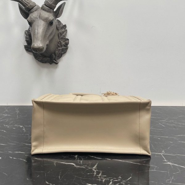 Réplique Petit Sac Dior Book Tote avec bandoulière en beige – Image 6