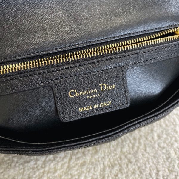 Fausse Sac Dior Caro Medium en noir – Image 10