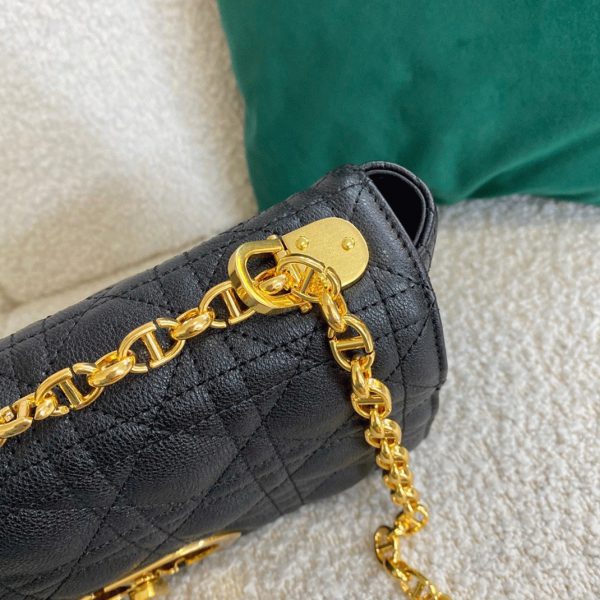 Fausse Sac Dior Caro Medium en noir – Image 8