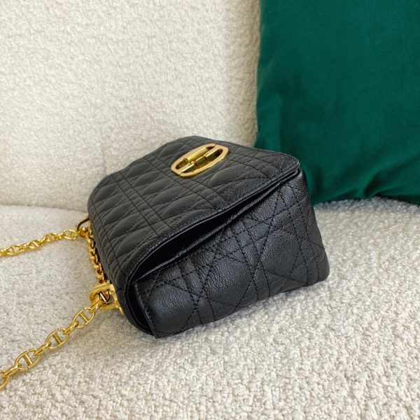 Fausse Sac Dior Caro Medium en noir – Image 7
