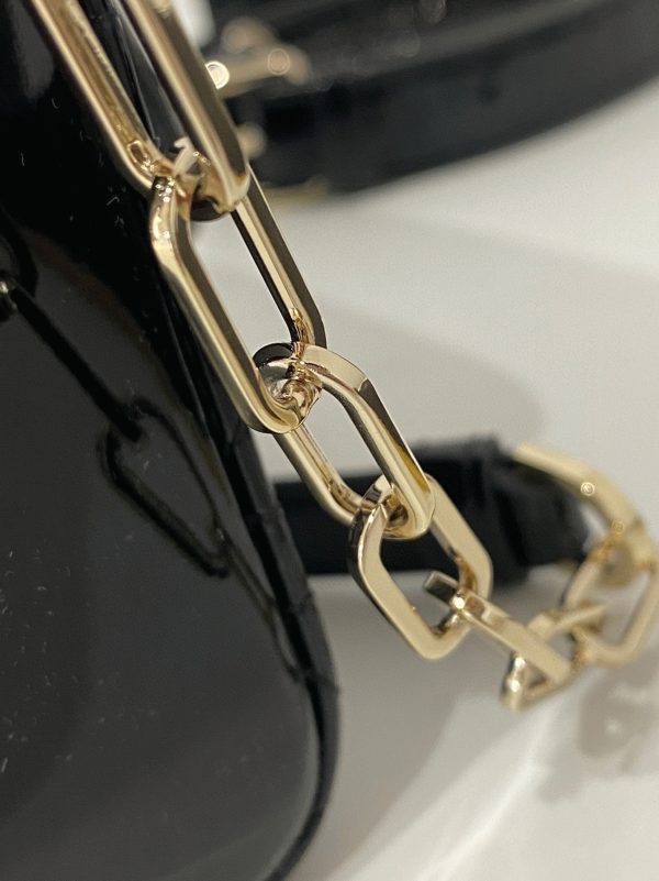 Fausse Petit Sac Lady D-Joy en noir – Image 3