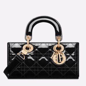 Fausse Petit Sac Lady D-Joy en noir