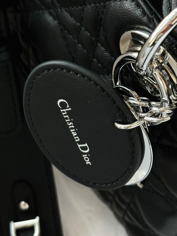 Contrefaçon Petit Sac Lady Dior My ABCDior en noir – Image 7