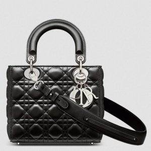 Contrefaçon Petit Sac Lady Dior My ABCDior en noir